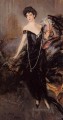 Retrato de Donna Franca Florio género Giovanni Boldini